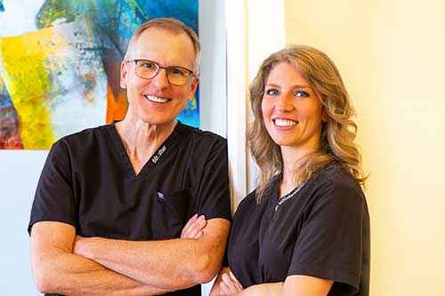 Foto DDr. Hubert Ofner und Dr. Mona Schiefersteiner